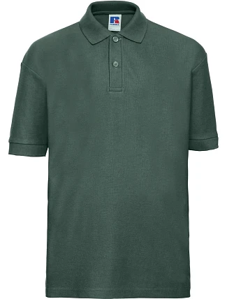 Russell Athletic 539B Dětské piqué polo 10.539B bottle green Russell Athletic 539B Dětské piqué polo 10.539B bottle green