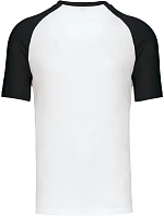 Kariban K 330 Baseballové tričko 20.K330 white/black Kariban K 330 Baseballové tričko 20.K330 white/black