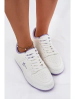 Dámské Tenisky Big Star RR274A245 HI-POLY SYSTEM Bílá-Fialová