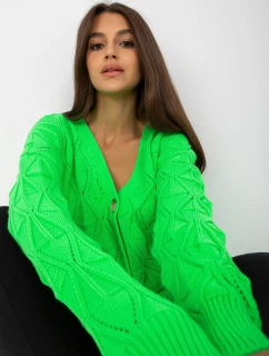 Dámský svetr LC SW 8035 fluo zelená