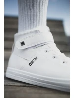 Pánské vysoké zateplené tenisky Big Star - bílé Pánské vysoké zateplené tenisky Big Star - bílé