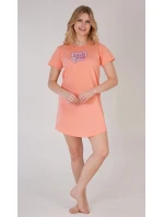 Dámská noční košile s krátkým rukávem Super girl Dámská noční košile s krátkým rukávem Super girl