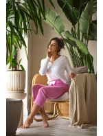 Belle Reverie MK 29 Beauty Dream pyžamo délka/r S-XL Belle Reverie MK 29 Beauty Dream pyžamo délka/r S-XL