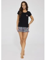 Pyžamo Cornette 520/334 Symboly lásky kr/r S-XL