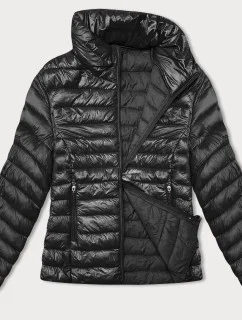 Černá dámská prošívaná bunda se stojáčkem J Style (16M9130-392)