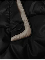 Černá dámská vesta s ozdobným prošíváním S'West (B8337-1) Černá dámská vesta s ozdobným prošíváním S'West (B8337-1)