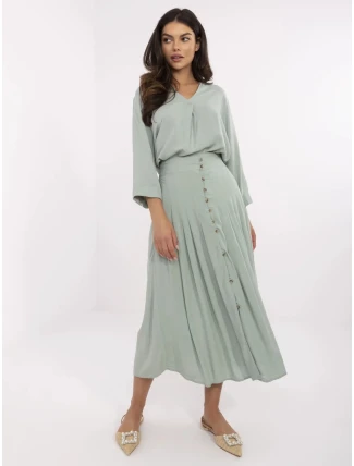 Sukně D73761M50187B pistácie