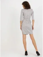 LK SK 509144 šaty.98 šedá LK SK 509144 šaty.98 šedá