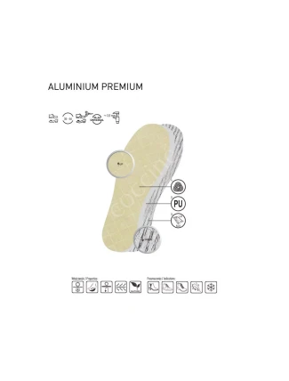 Coccine Aluminium Premium Warm Thermal insulation Insoles