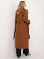 Dámský kabát LK CZ 509786.99 Světle hnědý - LAKERTA