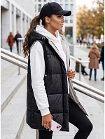 ROSI dámská vesta černá FashionStreet TY2869 ROSI dámská vesta černá FashionStreet TY2869