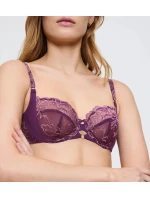 Dámská podprsenka Wild Gardenia Florale W - PURPLE fialová 0049 - TRIUMPH