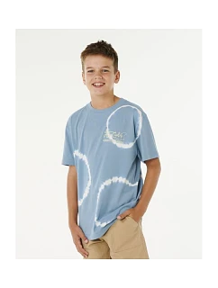 Chlapecké tričko RIP CURL Pacific Rinse Fin Tee-Boy, modré, dětské