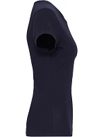 Kariban K 3015 Dámské elastické tričko s výstřihem do V 20.3015 navy Kariban K 3015 Dámské elastické tričko s výstřihem do V 20.3015 navy