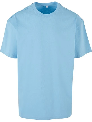 Build your Brand BY 102 Oversize tričko z těžké bavlny 56.0102 baltic blue Build your Brand BY 102 Oversize tričko z těžké bavlny 56.0102 baltic blue