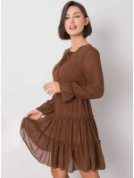 Šaty DHJ SK 12310.61P hnědá Šaty DHJ SK 12310.61P hnědá
