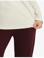 Dámské pyžamo Gracy 40930-08X Béžová a bordó - Henderson Ladies Dámské pyžamo Gracy 40930-08X Béžová a bordó - Henderson Ladies