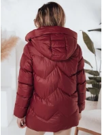 Dámská zimní bunda SALVONA červená prošívaná FashionStreet TY5005