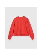 Dámská mikina 4F 4FWSS25TSWSF1543-62S oversize bez kapuce