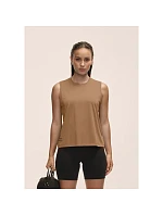 Dámské tréninkové tričko CASALL Graphic Tank, hnědá barva Dámské tréninkové tričko CASALL Graphic Tank, hnědá barva