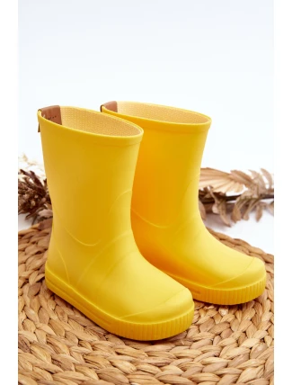 Dětské holínky Wave Gokids 979 Žluté Dětské holínky Wave Gokids 979 Žluté