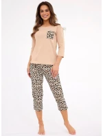 Cornette 602/441 Panther 4 3/4 3XL-5XL dámské pyžamo Cornette 602/441 Panther 4 3/4 3XL-5XL dámské pyžamo