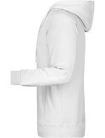 Daiber 8024 Pánská raglánová mikina s kapucí 02.8024 white