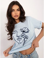 Tričko IR TS R2699.67 světle modré