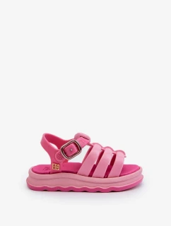 Vonné dětské sandály na suchý zip ZAXY Růžové