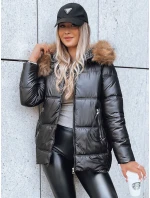 Dámská prošívaná zimní bunda AMBER DAWN černá FashionStreet TY3810
