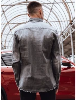 Pánská šedá košile FashionStreet DX2583