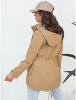 Dámská bunda AVELIN tmavě béžová FashionStreet TY4347