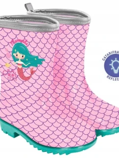 Dětské dívčí návleky do deště Perletti Mermaid