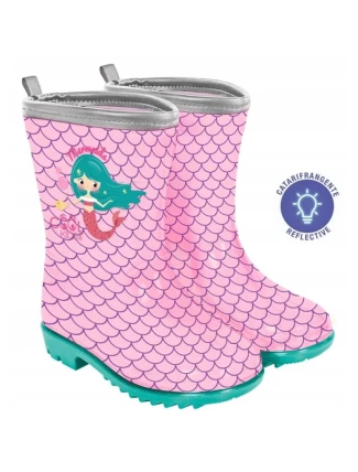 Dětské dívčí návleky do deště Perletti Mermaid