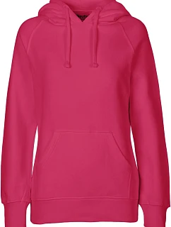 Neutral O 83101 Dámská mikina s kapucí z bio bavlny 77.8311 pink