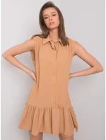 Šaty 341 SK 5183.09 velbloud