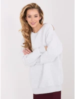 WT BL mikina A1047.69 světle šedá