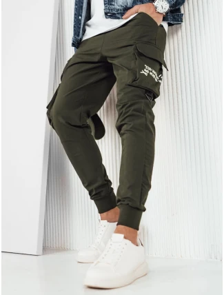 Pánské bojové kalhoty zelené FashionStreet UX4162