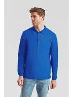 Fruit of the Loom Premium Polo LSL Piqué polo s dlouhým rukávem 16.3310 athletic heather Fruit of the Loom Premium Polo LSL Piqué polo s dlouhým rukávem 16.3310 athletic heather