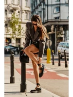 Lakované Dámské Polobotky S Pásky Černé Rialuna Lakované Dámské Polobotky S Pásky Černé Rialuna