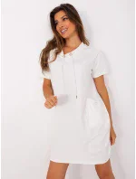 Dámské šaty RV SK 8723.89P Ecru - FPrice Dámské šaty RV SK 8723.89P Ecru - FPrice
