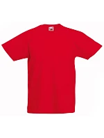 Fruit of the Loom Kids Original T Dětské tričko 16.1019 red