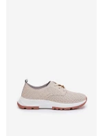 Kožené Polobotky Dámské S Připínacím Květem Artiker 54C1811 Béžové Kožené Polobotky Dámské S Připínacím Květem Artiker 54C1811 Béžové