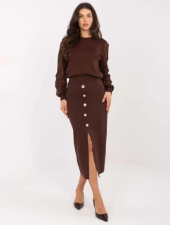 Sukně PM SD YIS1059.71 hnědá