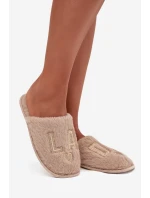 Dámské pantofle s kožíškem LADY Vinceza – béžové Dámské pantofle s kožíškem LADY Vinceza – béžové