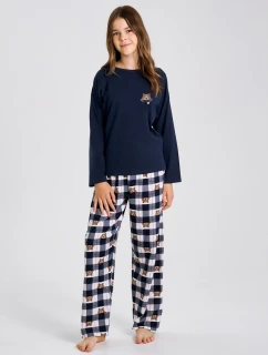 3503 DÍVČÍ DLOUHÉ PYŽAMO ASTRID 146-158