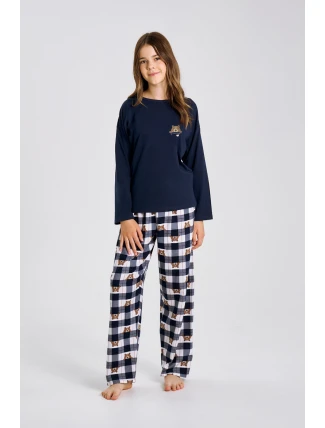 3503 DÍVČÍ DLOUHÉ PYŽAMO ASTRID 146-158