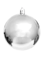 DEKORATIVNÍ PLASTOVÁ CETKA BEZPEČNÁ 12KS PRŮMĚR 60MM STŘÍBRNÁ