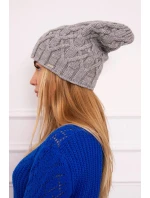 Fleecová čepice Sonia K201 šedá Fleecová čepice Sonia K201 šedá