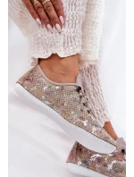 Dámské Polobotky Z Přírodní Kůže Vzorované Artiker 56C2689 Béžové